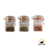 Kilner Square Clip Top Spice Jar 2.4oz