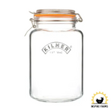 Kilner Square Clip Top Jar