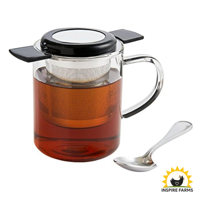 Kitchen Brew in Mug Tea Infuser with Lid