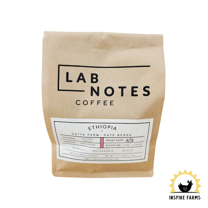 Lab Notes - Organic Whole Bean Coffee