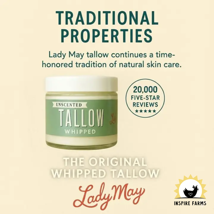 Lady May Tallow Butter 9oz