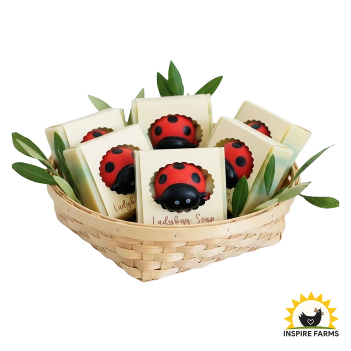 Ladybug Novelty Soap Bar