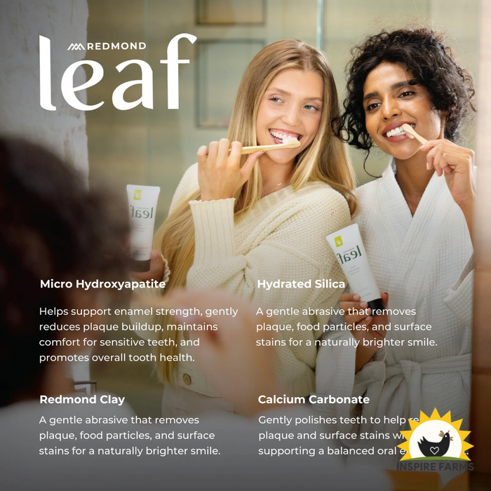 Redmond Leaf Toothpaste 4oz