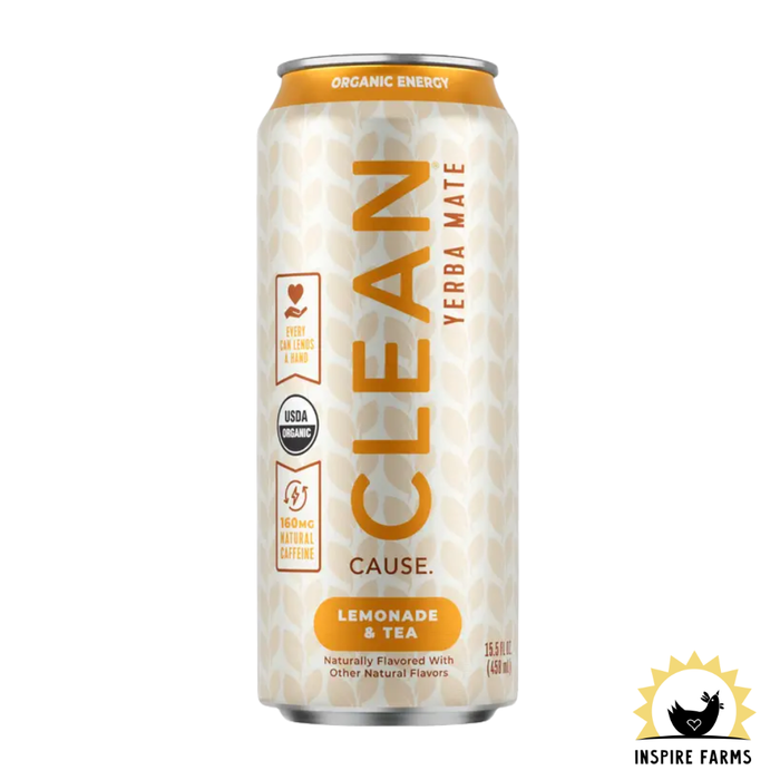 Organic Yerba Mate Tea – Sparkling & Non-Carbonated Energy Drink 16oz