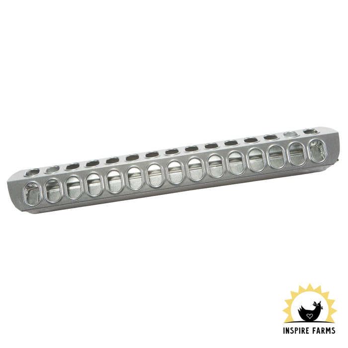 Little Giant Metal Slide-Top Poultry Ground Feeder