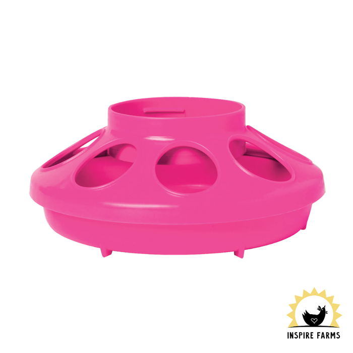 Little Giant Plastic Feeder Base 1qt