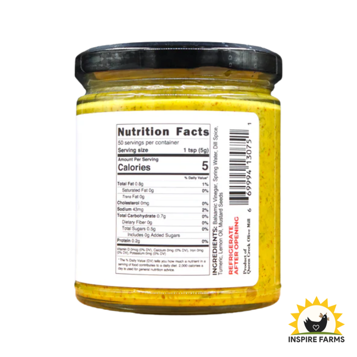 Queen Creek Olive Mill - Meyer Lemon Dill Mustard
