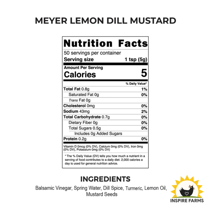 Queen Creek Olive Mill - Meyer Lemon Dill Mustard