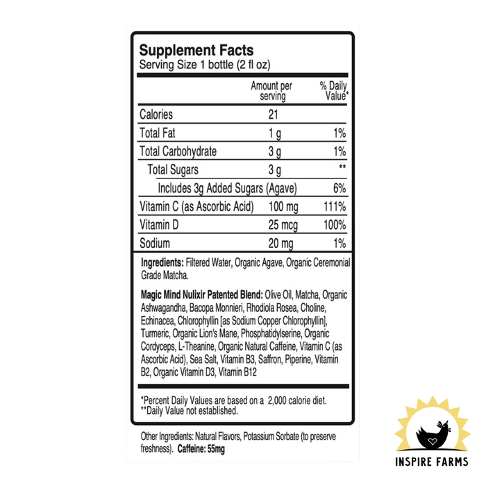 Magic Mind Wellness Shots