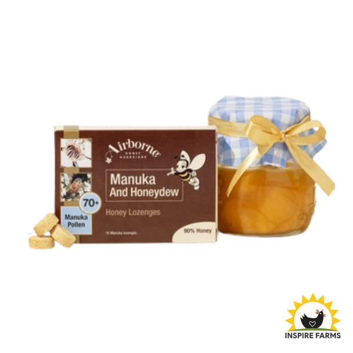 Manuka Honey Lozenges Cough Drops 16 Ct