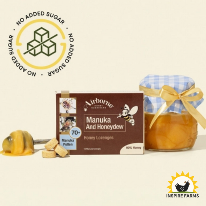 Manuka Honey Lozenges Cough Drops 16 Ct