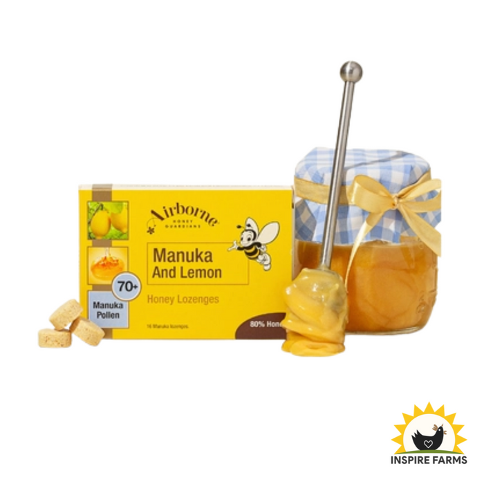 Manuka Honey Lozenges Cough Drops 16 Ct