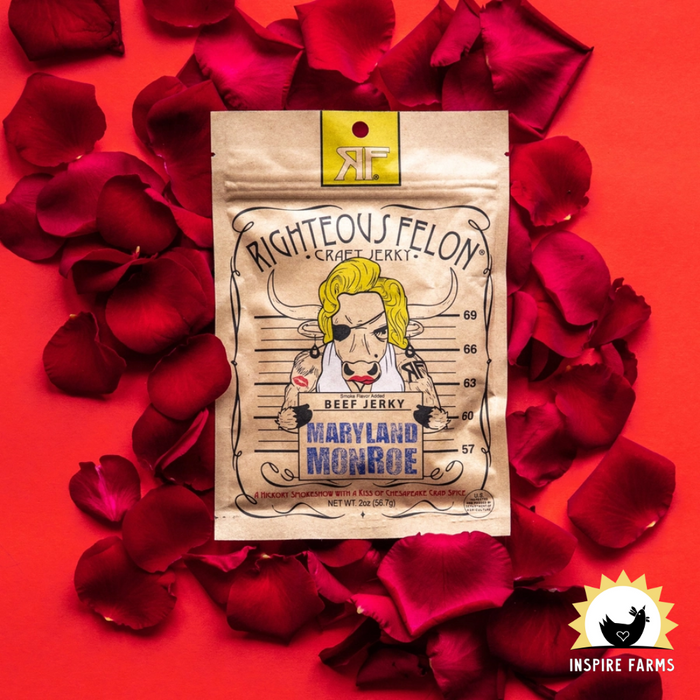 Righteous Felon Beef Jerky 2oz