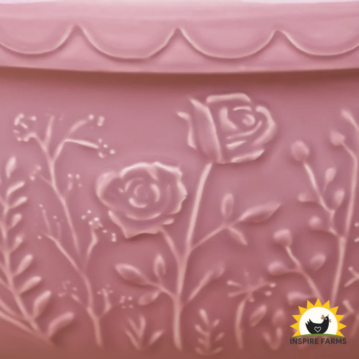 Mason Cash Rose, Pink Size 12 Mixing Bowl 11.75"