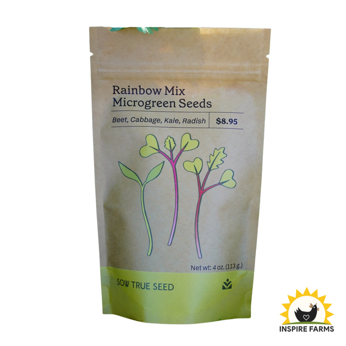 Rainbow Mix Microgreen Seeds