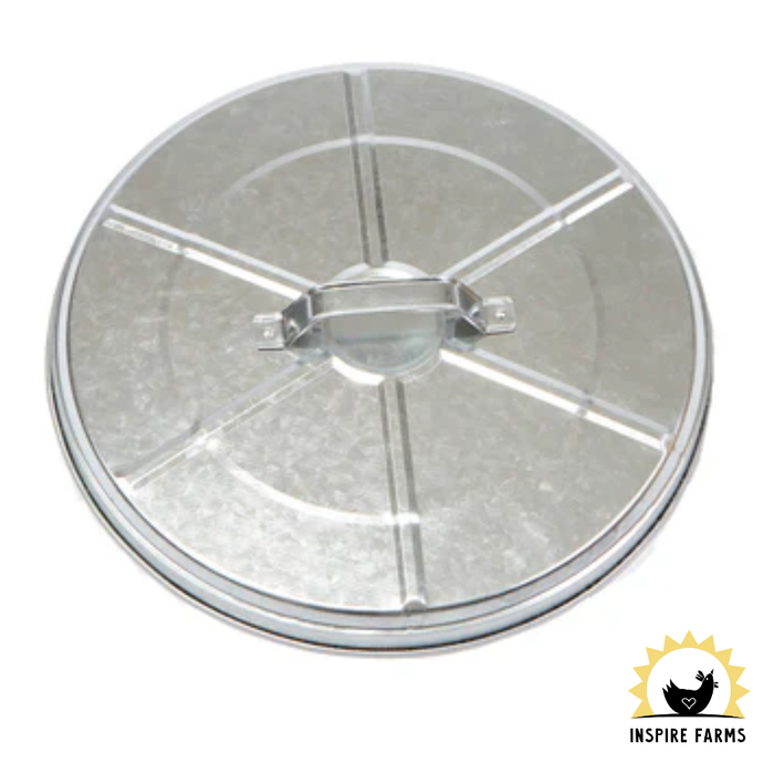 Galvanized Feed Storage Can