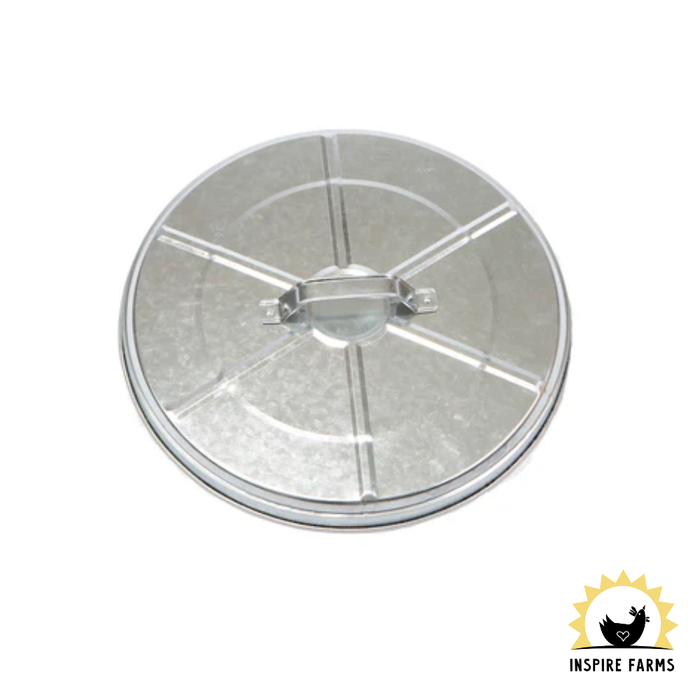 Galvanized Feed Storage Can
