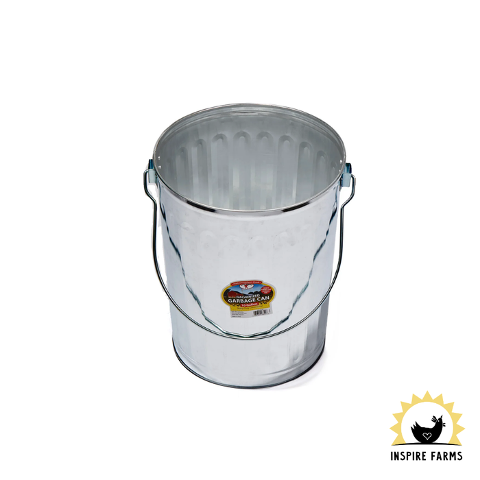 Galvanized Feed Storage Can