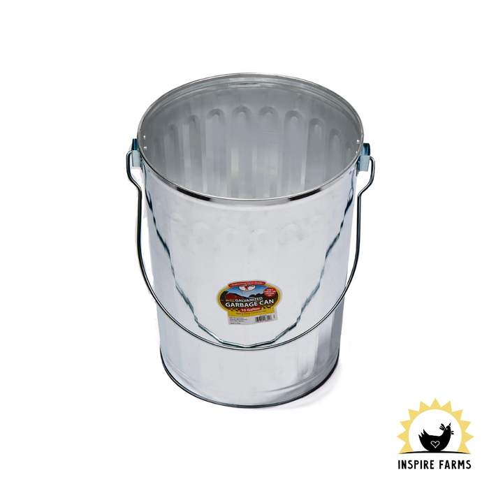 Galvanized Feed Storage Can