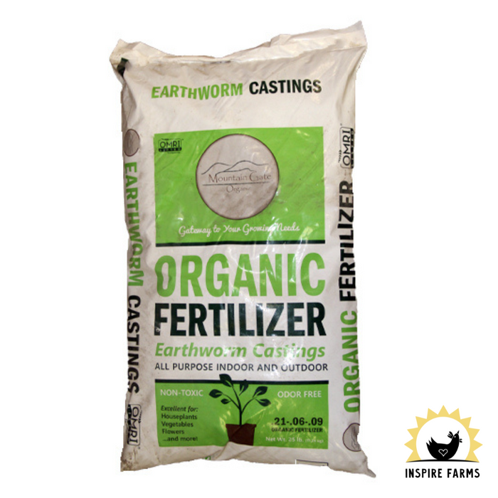 Mountain Gate Earthworm Castings 25lbs