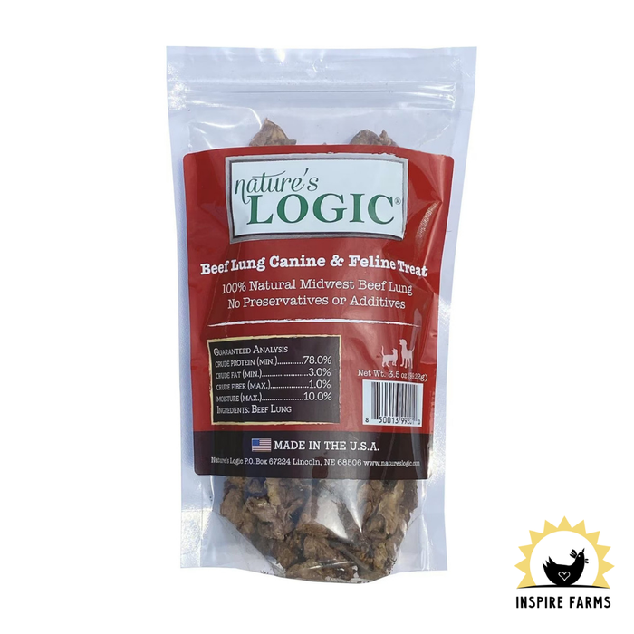 Nature's Logic Beef Lung Bites