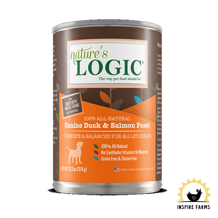 Nature's Logic Canine Canned Dog Food, 13.2-oz