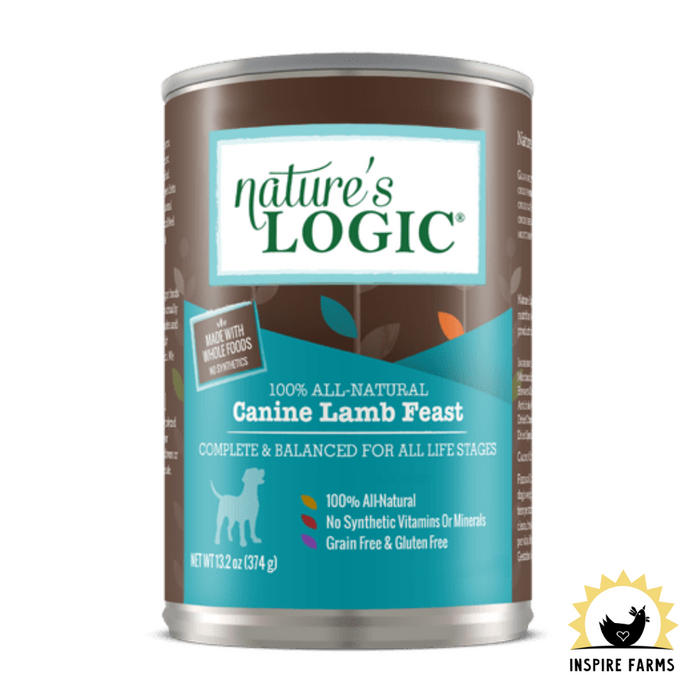 Nature's Logic Canine Canned Dog Food, 13.2-oz