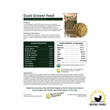 New Country Organics Duck Grower Feed SPECIAL ORDER