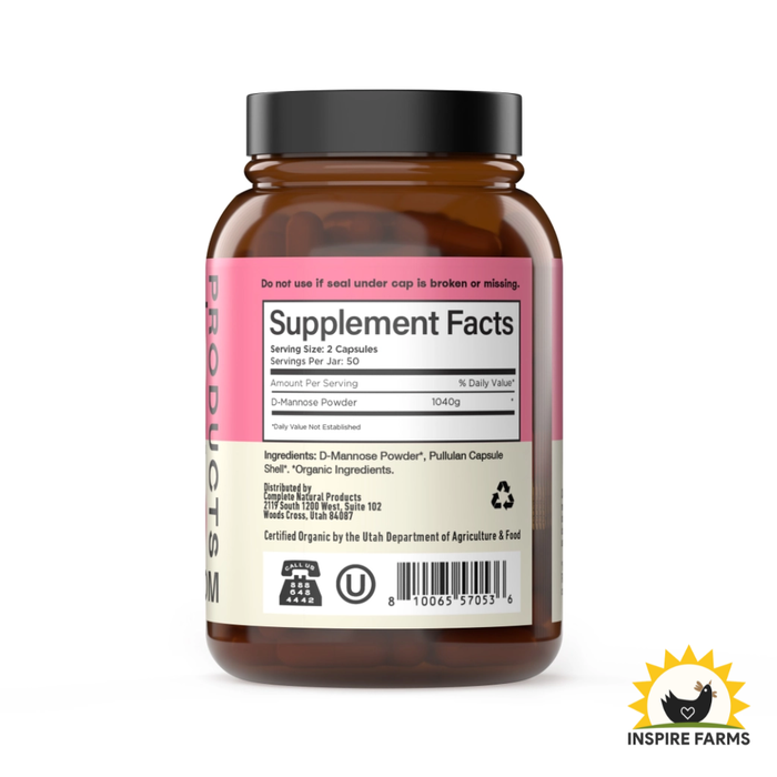 Organic D-Mannose Capsules