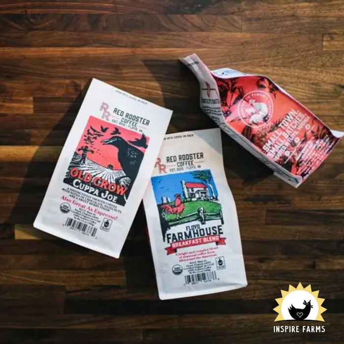 Red Rooster Coffee Organic Coffee Blends