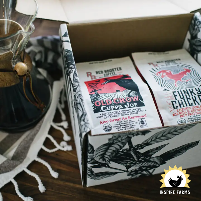 Red Rooster Coffee Organic Coffee Blends