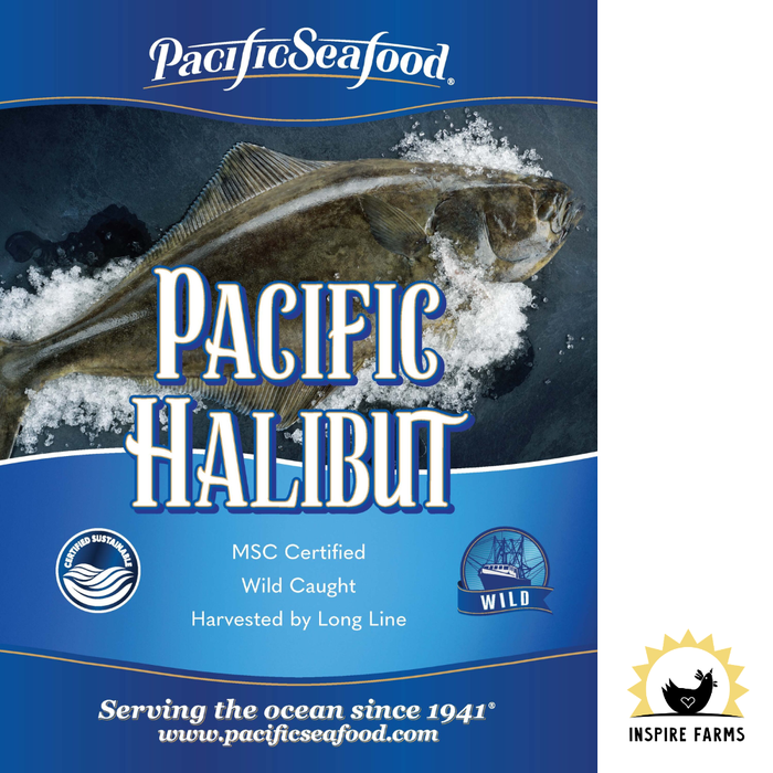 Pacific Seafood US Wild Caught Halibut 8oz portion