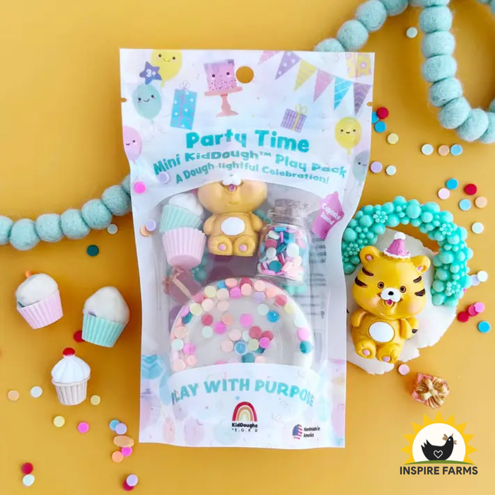 Party Time Mini KidDough Play Pack