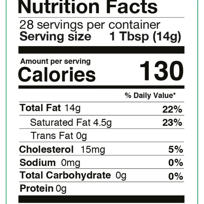 Pasture Raised Pork Lard 14oz