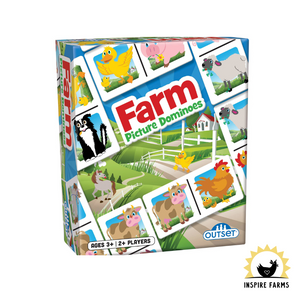 Picture Dominoes Farm Game