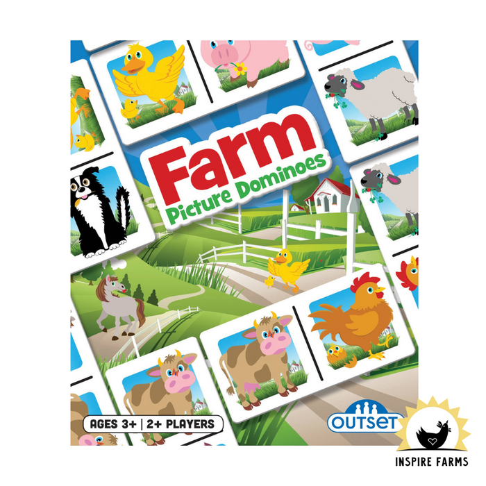 Picture Dominoes Farm Game