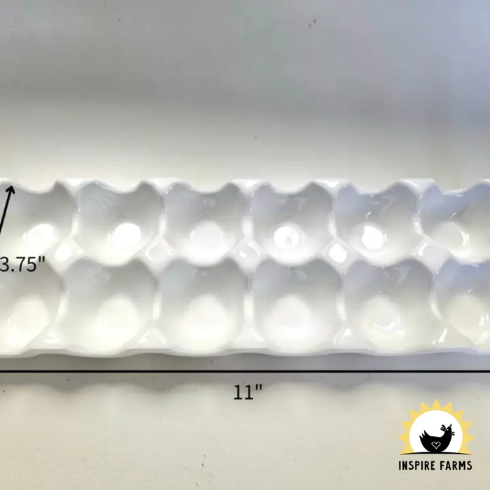 Porcelain Egg Holder Tray