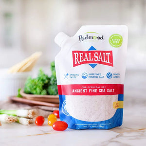 Redmond Real Salt - Ancient Fine Sea Salt (16oz Pouch)