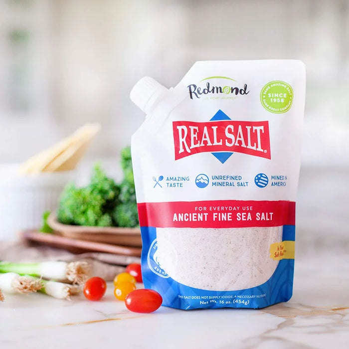 Redmond Real Salt - Ancient Fine Sea Salt 16oz