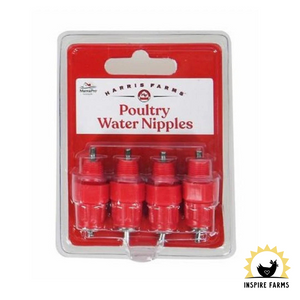 Poultry Nipple Waterers 4pk