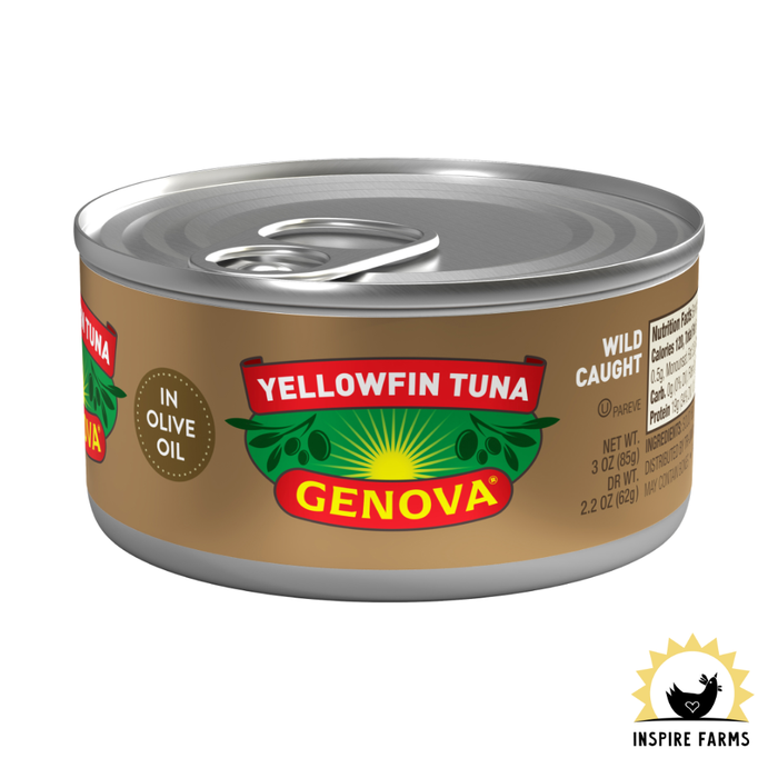 Premium Yellowfin Tuna in Olive Oil 7oz