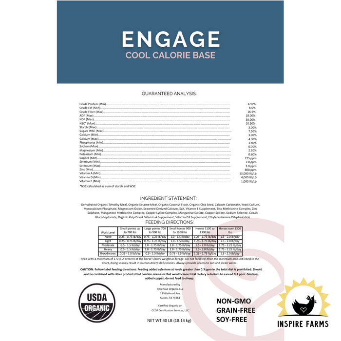 PRO Series ENGAGE Cool Calorie Base SPECIAL ORDER