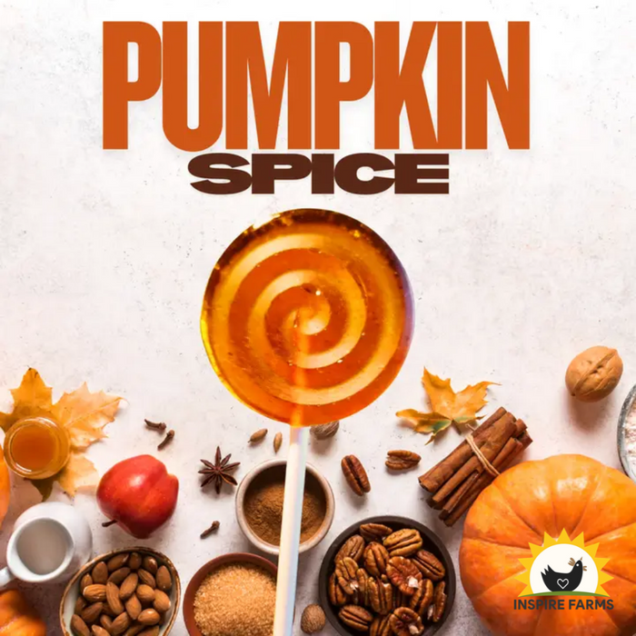 Pumpkin Spice Honey Lollipop