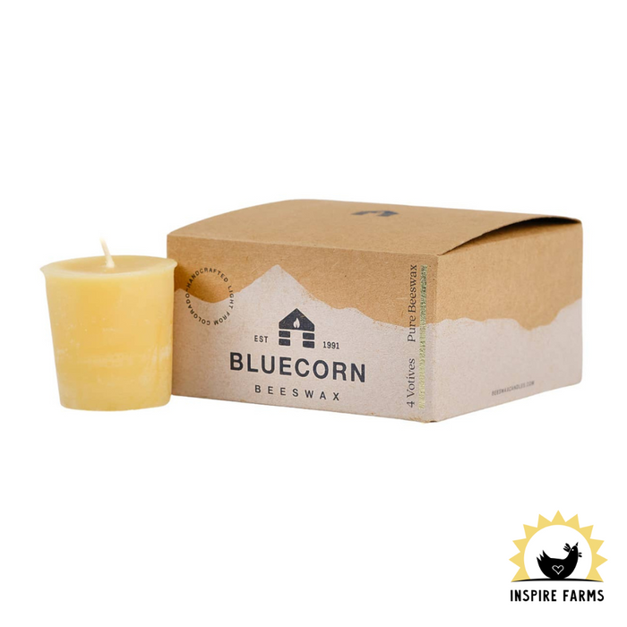 Pure Beeswax Votive Candles