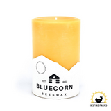 Pure Beeswax Pillar Candles