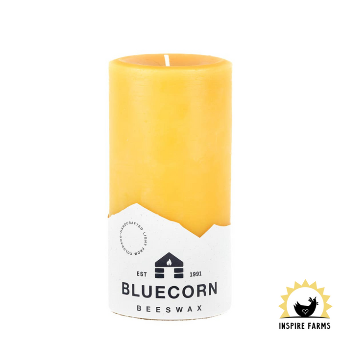 Pure Beeswax Pillar Candles