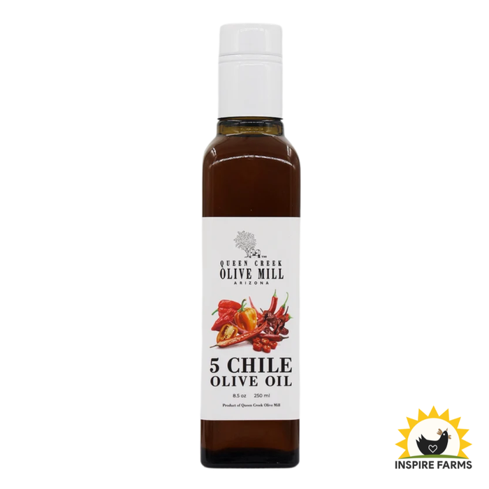Queen Creek Olive Mill - 5 Chile Olive Oil - 250ml