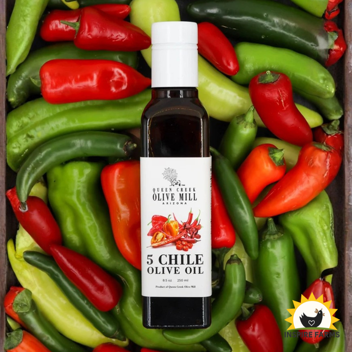 Queen Creek Olive Mill - 5 Chile Olive Oil - 250ml