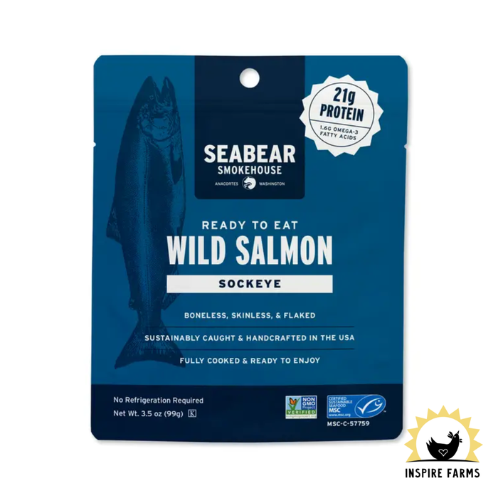 SeaBear Smokehouse Ready-To-Eat Sockeye Salmon