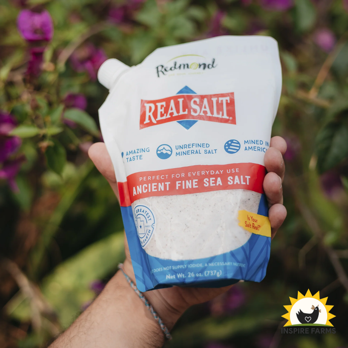 Redmond Real Salt - Ancient Fine Sea Salt 26oz